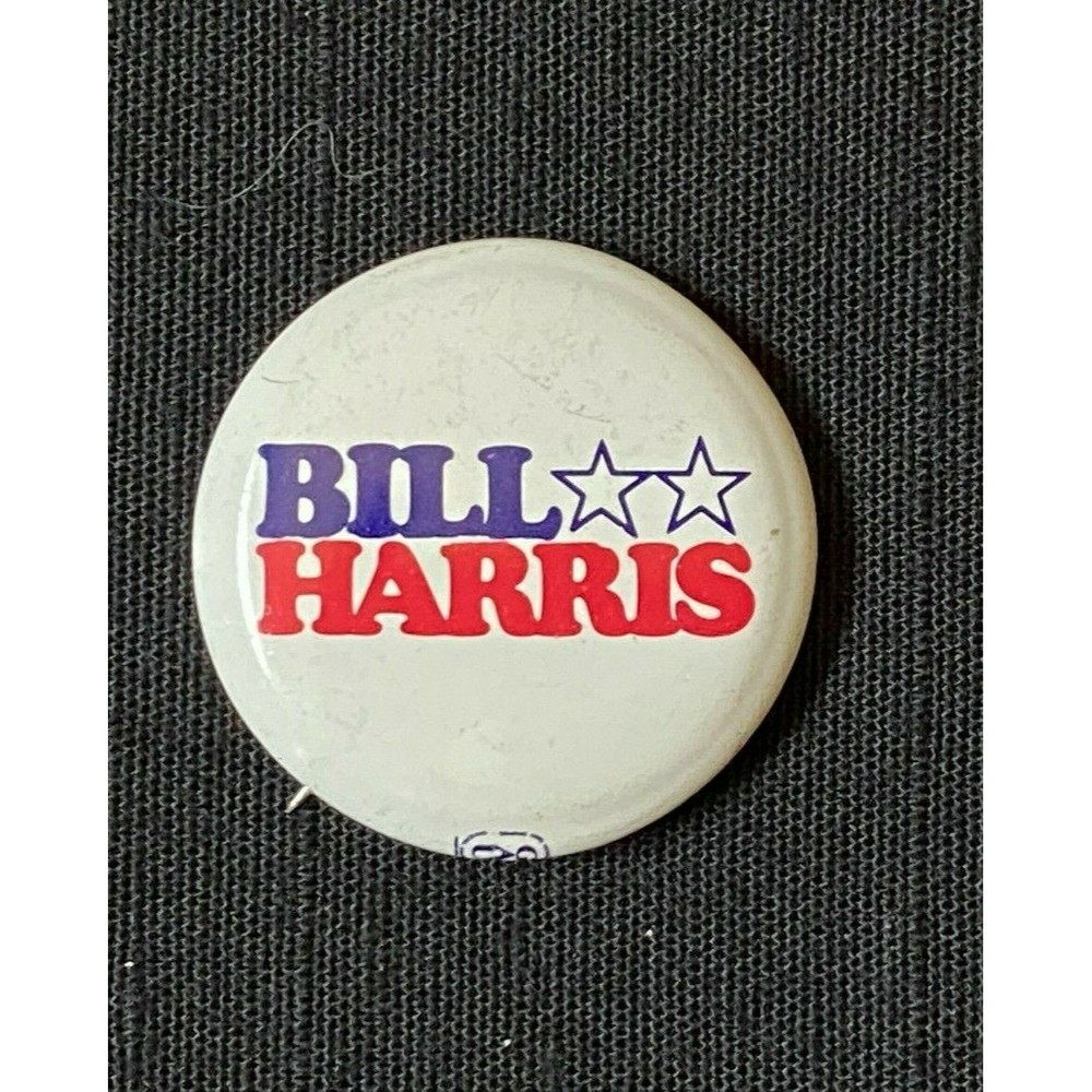 1976 Bill Harris Button VINTAGE